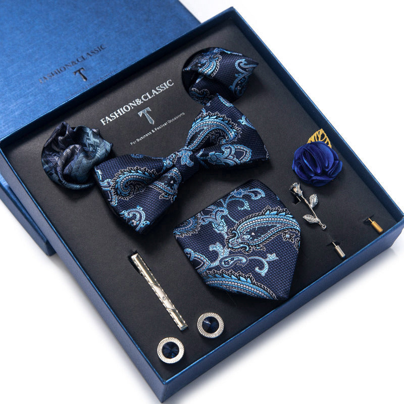 Tie 8-piece Set Formal Suit Men - Shop NCLC