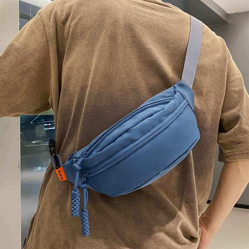 Unisex Casual Chest Bag - All-Matching Sports Crossbody Sling Backpack