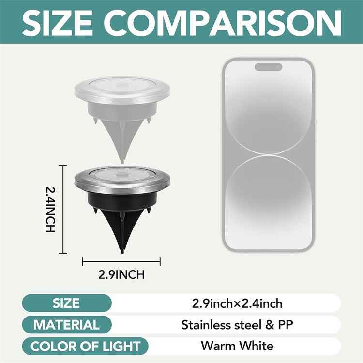 Outdoor Waterproof Mini Solar Underground Light