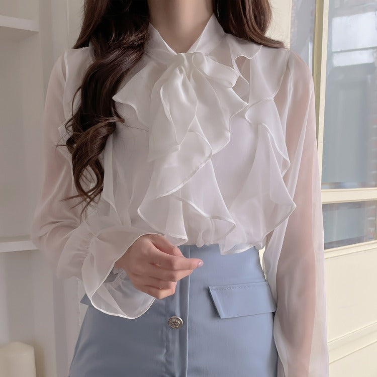 Professional Shirt Micro-through Women's Spring And Summer - Shop NCLC