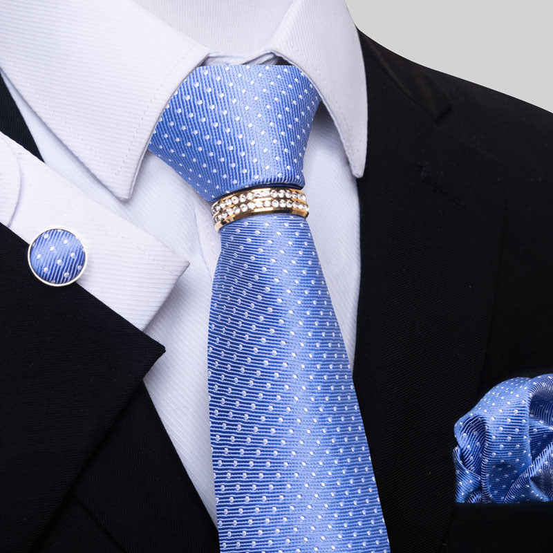 Multi Colored Striped Floral Mens Tie - Shop NCLC