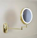 8-inch Folding LED Makeup Mirror, Wall-mounted Dressing Mirror - Shop NCLC